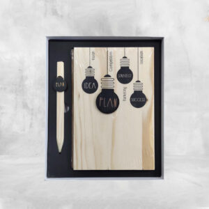 Woodline Note Book Plan Gift Set