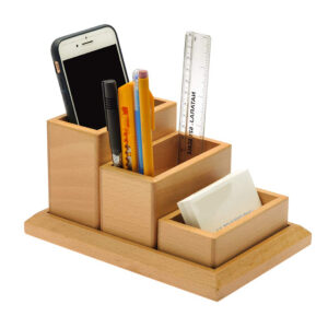 Wooden Office Table Organizer